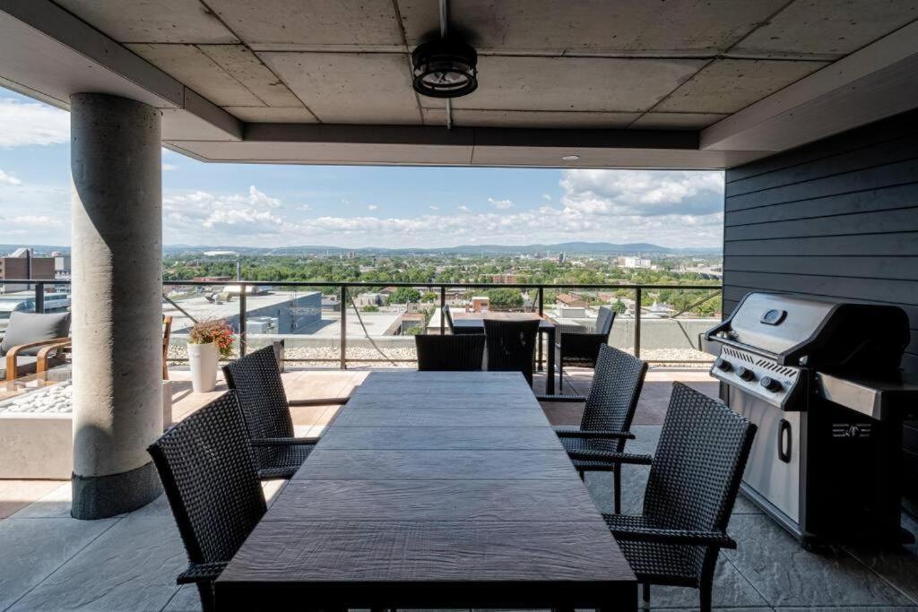 Quebec, Rustique Chic En Ville, Piscine Sur Le Toit Pour 2 A 6 Invites Εξωτερικό φωτογραφία