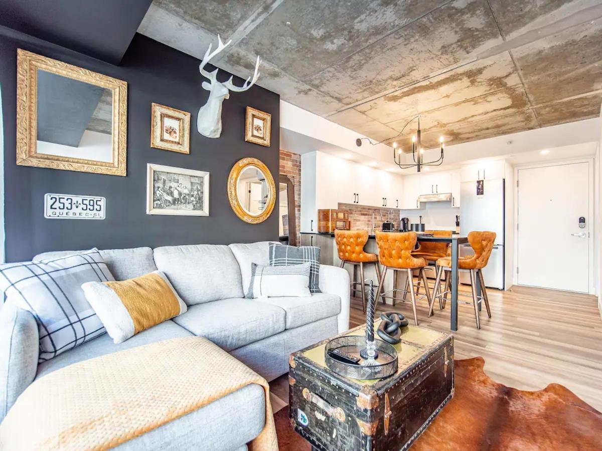 Quebec, Rustique Chic En Ville, Piscine Sur Le Toit Pour 2 A 6 Invites Εξωτερικό φωτογραφία