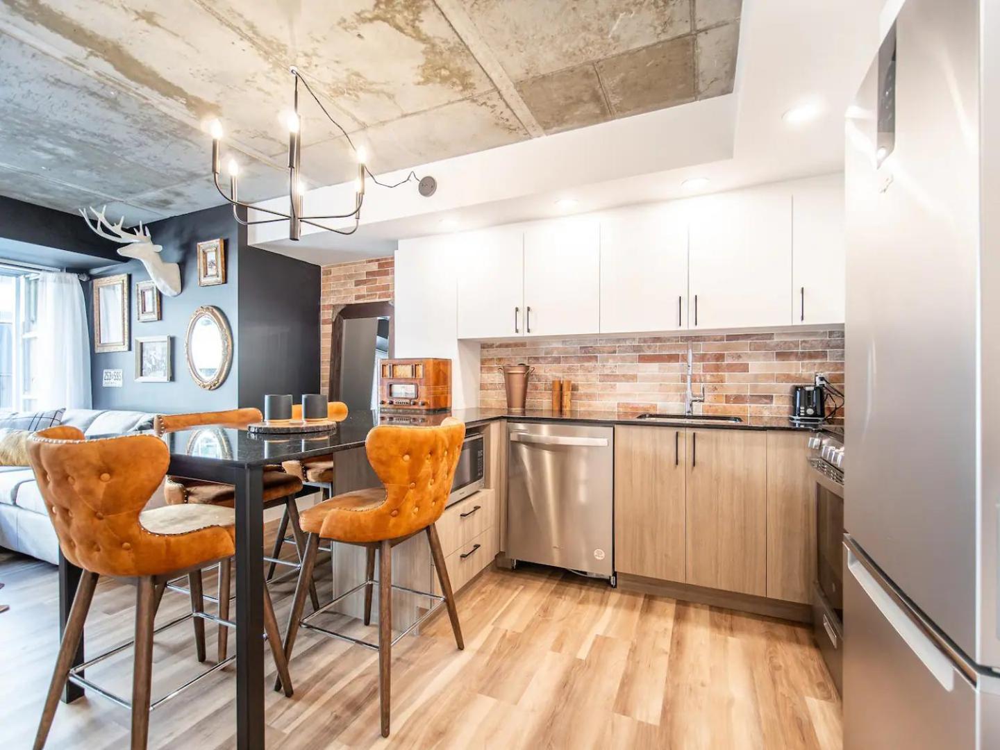 Quebec, Rustique Chic En Ville, Piscine Sur Le Toit Pour 2 A 6 Invites Εξωτερικό φωτογραφία
